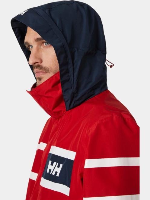 Helly Hansen Salt Inshore Jacket férfi vitorlás kabát piros színben 5