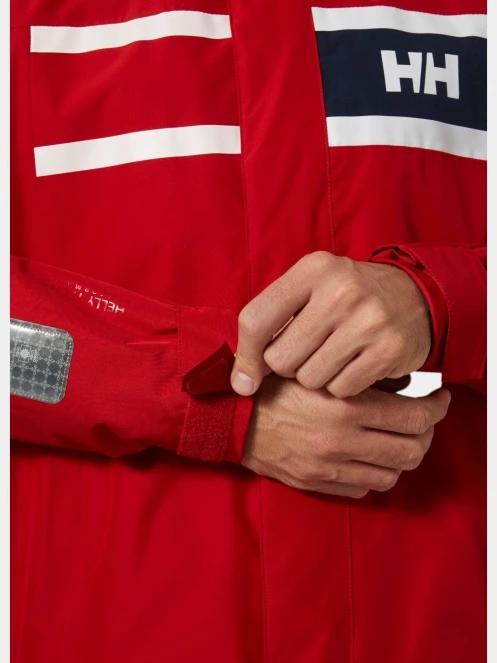 Helly Hansen Salt Inshore Jacket férfi vitorlás kabát piros színben 7