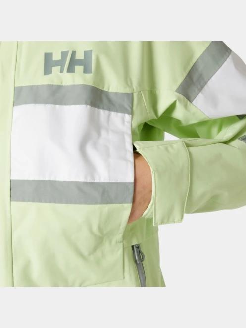 Helly Hansen W Salt Original Jacket női vitorlás kabát zöld színben 5