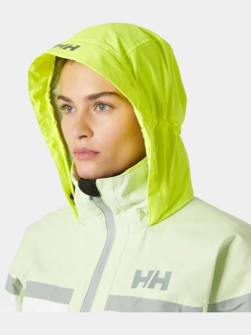 Helly Hansen W Salt Original Jacket női vitorlás kabát zöld színben 7