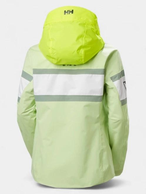 Helly Hansen W Salt Original Jacket női vitorlás kabát zöld színben 9
