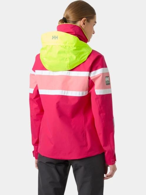 Helly Hansen W Salt Original Jacket női vitorlás kabát magenta színben 3