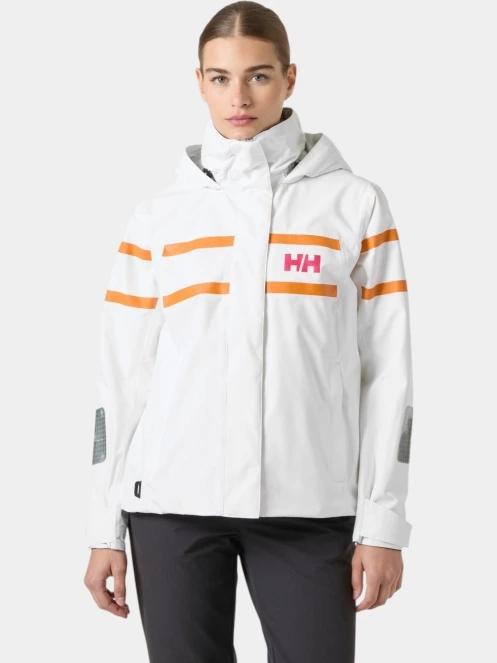 Helly Hansen W Salt Inshore Jacket női vitorlás kabát fehér színben 2