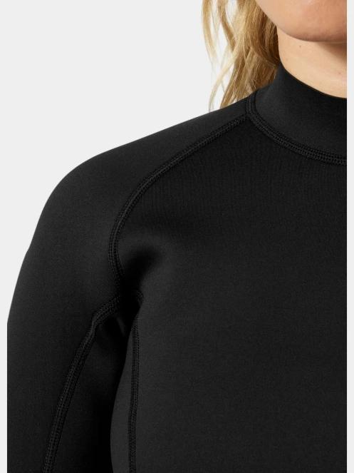 Helly Hansen W Waterwear Top női hosszú ujjú neoprén felső fekete színben 4