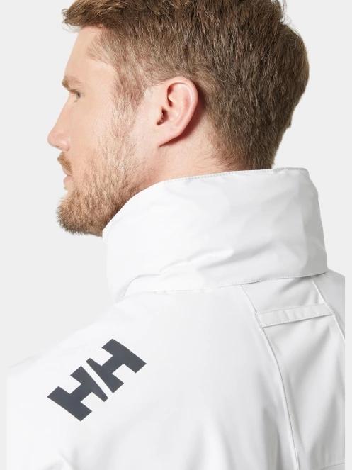 Helly Hansen Crew Hooded Midlayer Jacket 2 férfi vitorlás kabát fehér színben 6