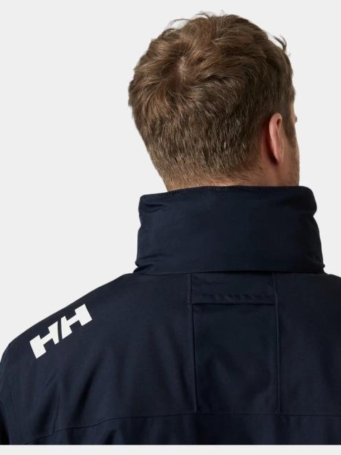 Helly Hansen Crew Hooded Midlayer Jacket 2 férfi vitorlás kabát sötétkék színben 5