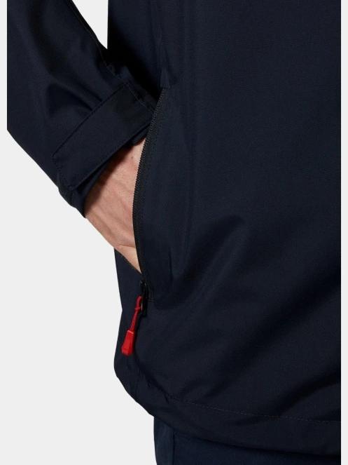 Helly Hansen Crew Hooded Midlayer Jacket 2 férfi vitorlás kabát sötétkék színben 6