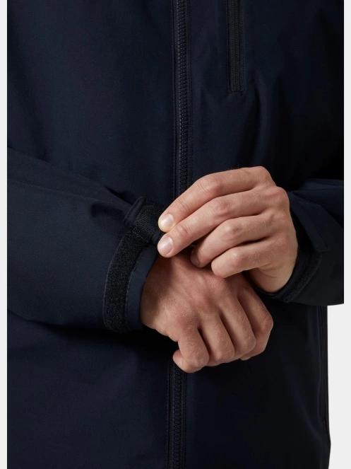 Helly Hansen Crew Hooded Midlayer Jacket 2 férfi vitorlás kabát sötétkék színben 7