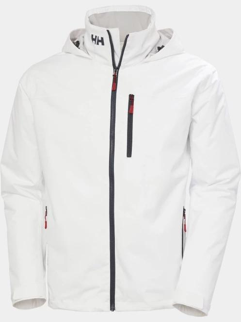 Helly Hansen Crew Hooded Midlayer Jacket 2 férfi vitorlás kabát fehér színben 9