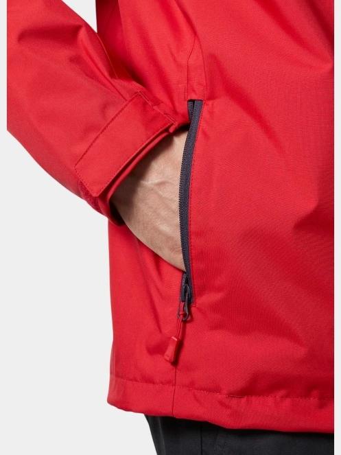 Helly Hansen Crew Hooded Midlayer Jacket 2 férfi vitorlás kabát piros színben 4