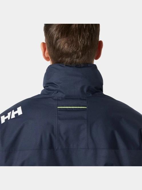 Helly Hansen Crew Hooded Midlayer Jacket 2 férfi vitorlás kabát sötétkék színben 6