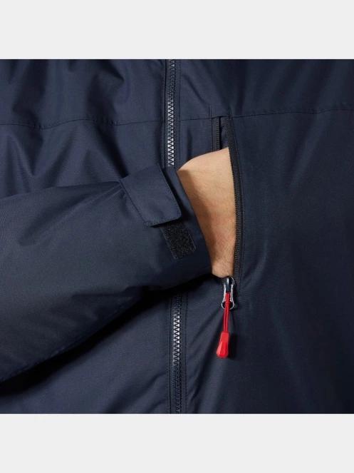 Helly Hansen Crew Hooded Midlayer Jacket 2 férfi vitorlás kabát sötétkék színben 7
