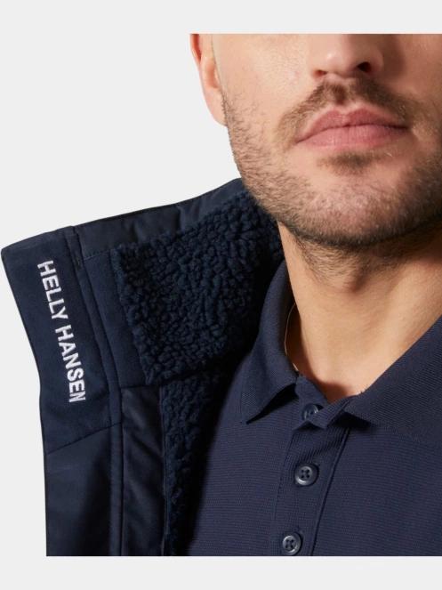 Helly Hansen Crew Hooded Midlayer Jacket 2 férfi vitorlás kabát sötétkék színben 9