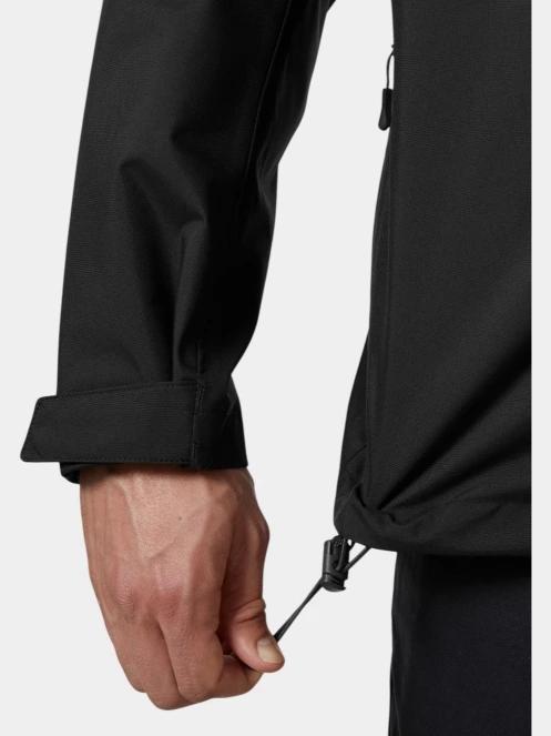 Helly Hansen Crew Hooded Midlayer Jacket 2 férfi vitorlás kabát fekete színben 4