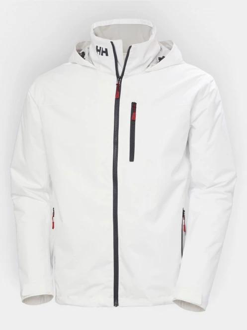 Helly Hansen Crew Hooded Midlayer Jacket 2 férfi vitorlás kabát fehér színben 6