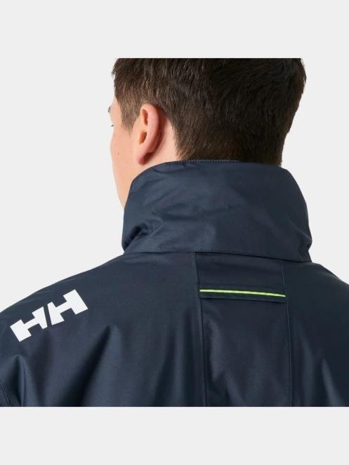 Helly Hansen Crew Hooded Midlayer Jacket 2 férfi vitorlás kabát sötétkék színben 5