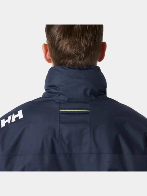 Helly Hansen Crew Hooded Midlayer Jacket 2 férfi vitorlás kabát sötétkék színben 9