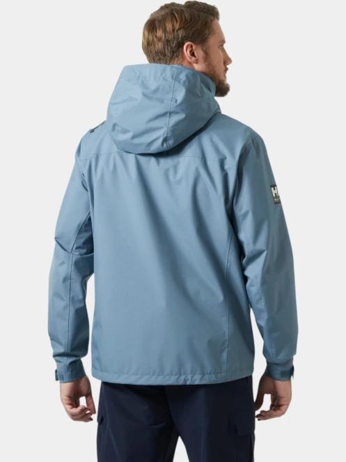 Helly Hansen Crew Hooded Jacket 2.0 férfi vitorlás kabát kék színben 3