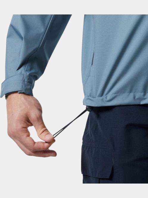 Helly Hansen Crew Hooded Jacket 2.0 férfi vitorlás kabát kék színben 6