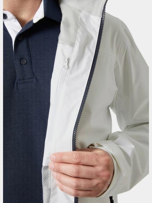 Helly Hansen Crew Jacket 2.0 férfi átmeneti kabát fehér színben 4