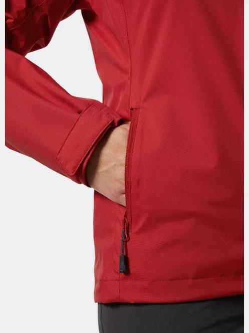 Helly Hansen W Crew Hooded Jacket 2.0 női vitorlás kabát piros színben 6