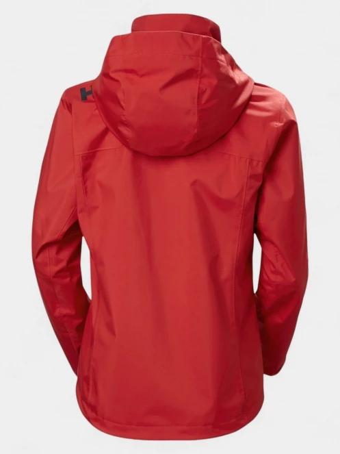 Helly Hansen W Crew Hooded Jacket 2.0 női vitorlás kabát piros színben 8