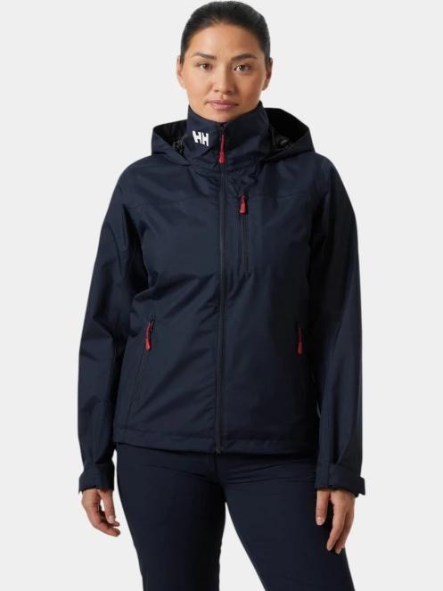 Helly Hansen W Crew Hooded Jacket 2.0 női vitorlás kabát sötétkék színben 2