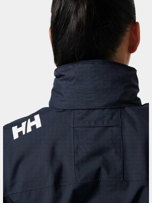 Helly Hansen W Crew Hooded Jacket 2.0 női vitorlás kabát sötétkék színben 4