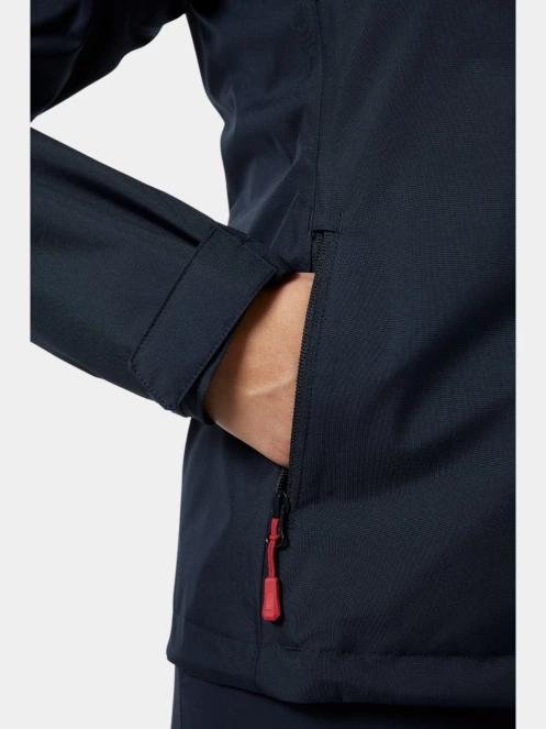 Helly Hansen W Crew Midlayer Jacket 2 női vitorlás kabát sötétkék színben 5