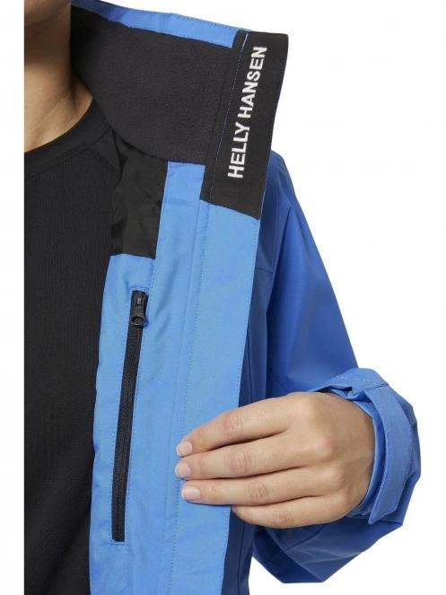 Helly Hansen W Crew Jacket 2.0 női vitorlás kabát kék színben 4
