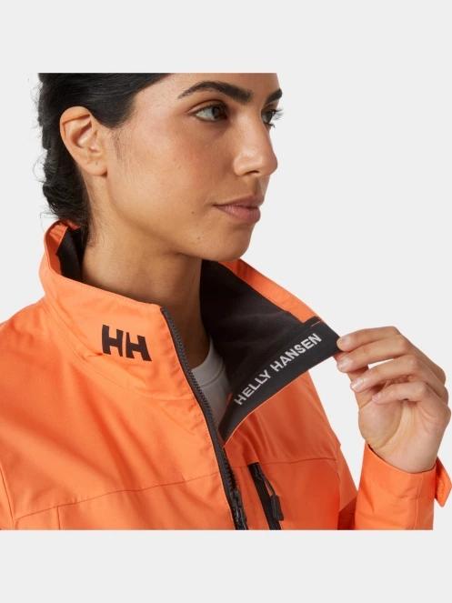 Helly Hansen W Crew Jacket 2.0 női vitorlás kabát narancssárga színben 6