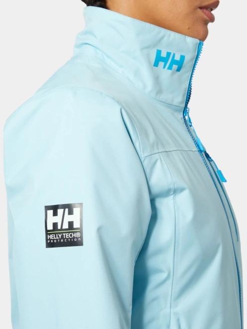 Helly Hansen W Crew Jacket 2.0 női vitorlás kabát világoskék színben 5