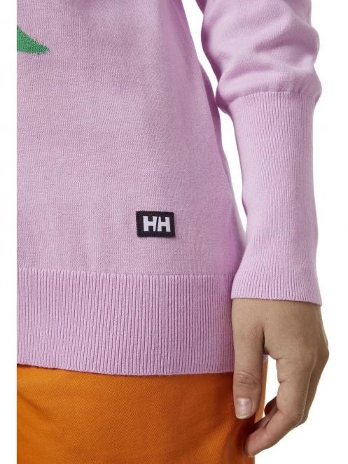 Helly Hansen W Salt Summer Knit női pulóver lila színben 5