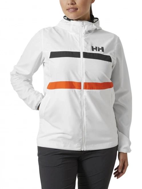 Helly Hansen W Salt Stripe Windbreaker női széldzseki fehér színben 2