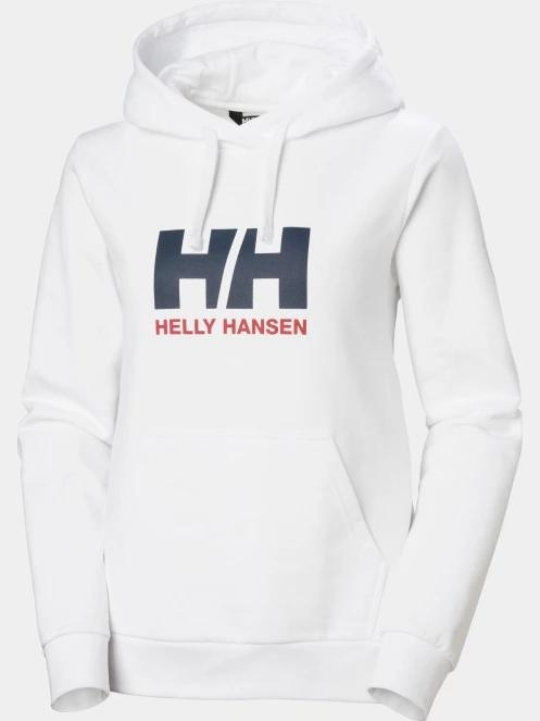 Helly Hansen W Hh Logo Hoodie 2.0 női kapucnis pulóver fehér színben 6