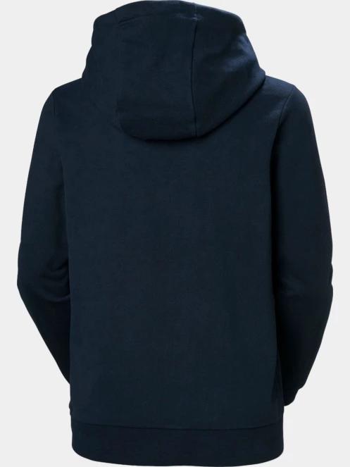 Helly Hansen W Hh Logo Hoodie 2.0 női kapucnis pulóver sötétkék színben 7