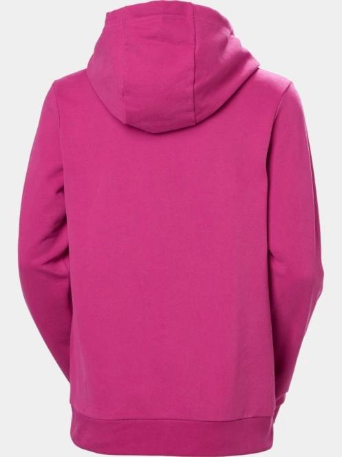 Helly Hansen W Hh Logo Hoodie 2.0 női kapucnis pulóver magenta színben 6