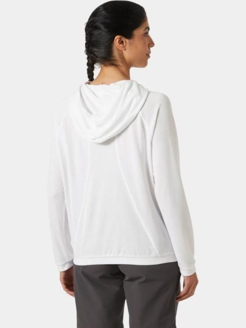 Helly Hansen W Inshore Hoodie 2.0 női kapucnis pulóver fehér színben 3