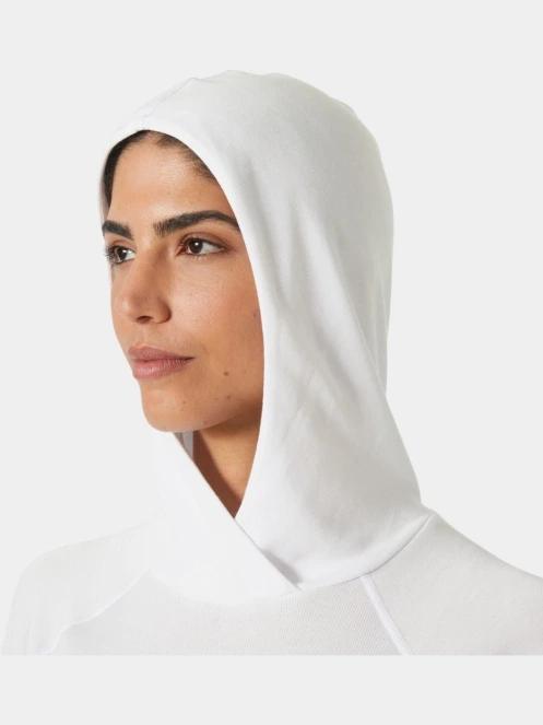 Helly Hansen W Inshore Hoodie 2.0 női kapucnis pulóver fehér színben 5