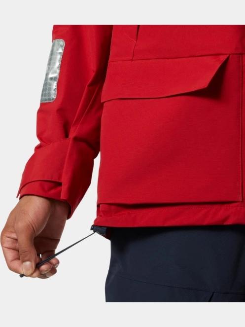 Helly Hansen Pier Jacket 4.0 férfi vitorlás kabát piros színben 9