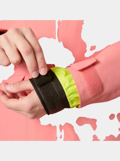 Helly Hansen W Pier Jacket 4.0 női vitorlás kabát rózsaszín színben 6