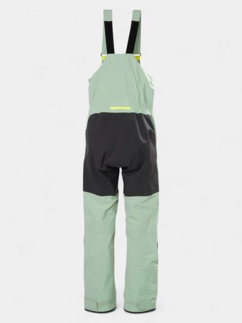 Helly Hansen W Pier 4.0 Bib női vitorlás kabát zöld színben 9