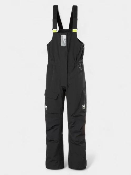Helly Hansen W Pier 4.0 Bib női vitorlás kabát fekete színben 6