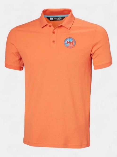 Helly Hansen Hp Race Polo 2.0 férfi galléros póló narancssárga színben 6
