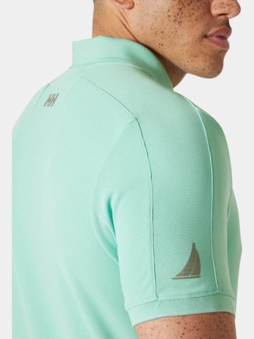Helly Hansen Hp Race Polo 2.0 férfi galléros póló zöld színben 4