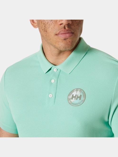 Helly Hansen Hp Race Polo 2.0 férfi galléros póló zöld színben 5