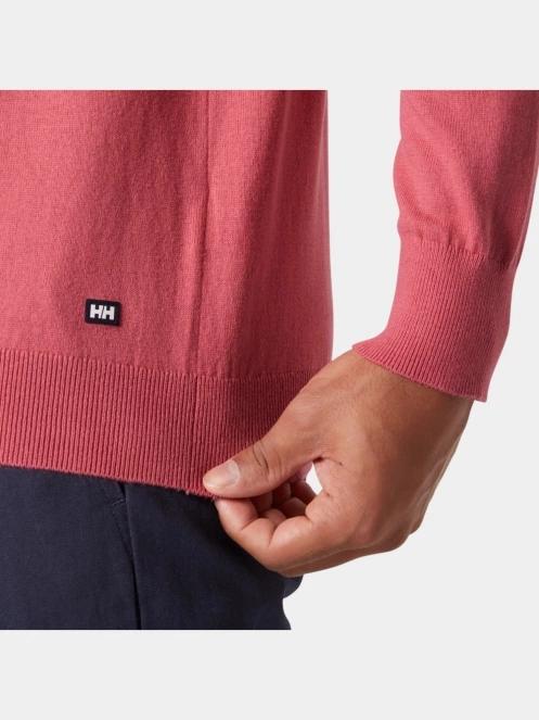 Helly Hansen Quayside Knit férfi pulóver piros színben 5