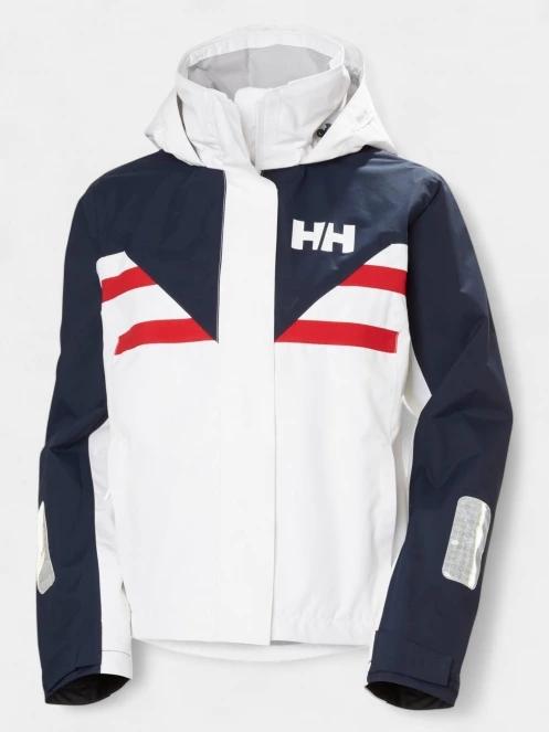 Helly Hansen W Quayside Jacket női vitorlás kabát fehér színben 8