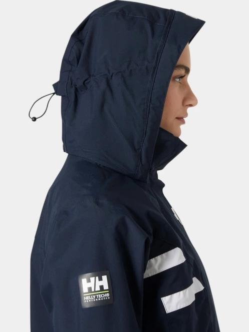 Helly Hansen W Quayside Jacket női vitorlás kabát sötétkék színben 7