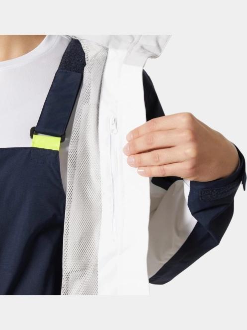 Helly Hansen W Quayside Jacket női vitorlás kabát fehér színben 4